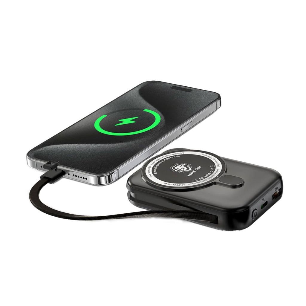 Green Lion Monaco MagSafe Power Bank 10000mAh gamingstore Green Lion Monaco MagSafe Power Bank 10000mAh gamingstore